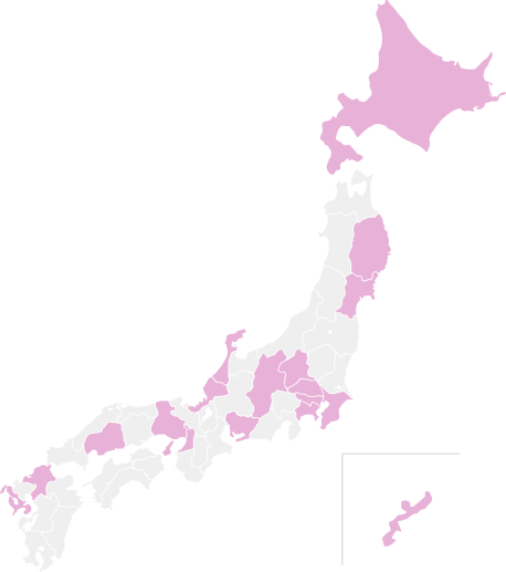 都道府県の地図